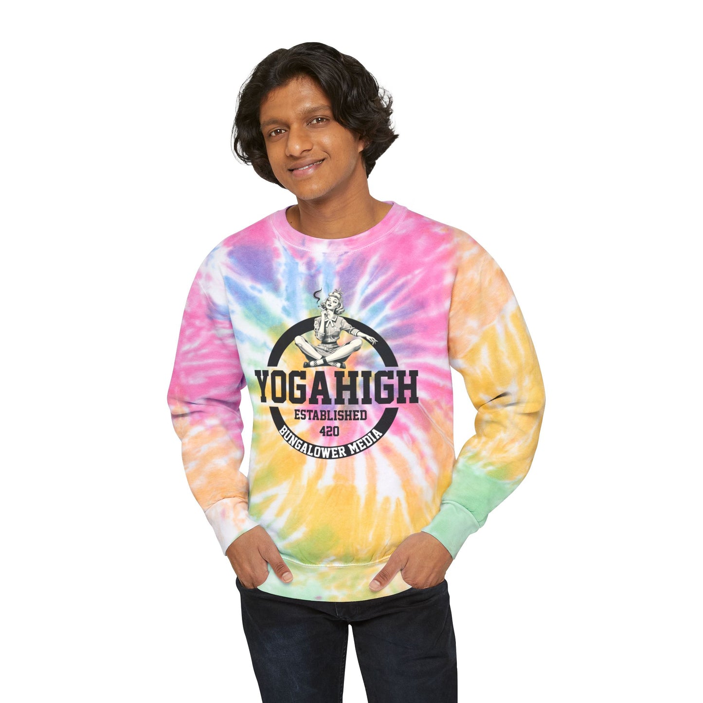 Unisex Tie-Dye Sweatshirt